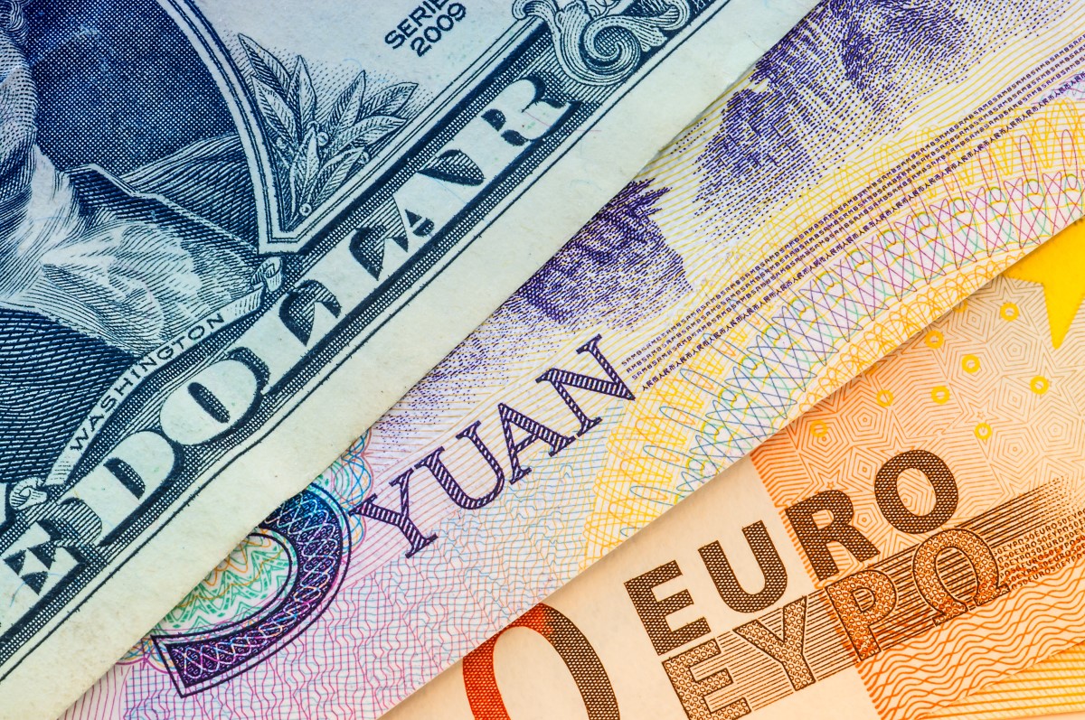 U.S. dollar , Yuan, Euro