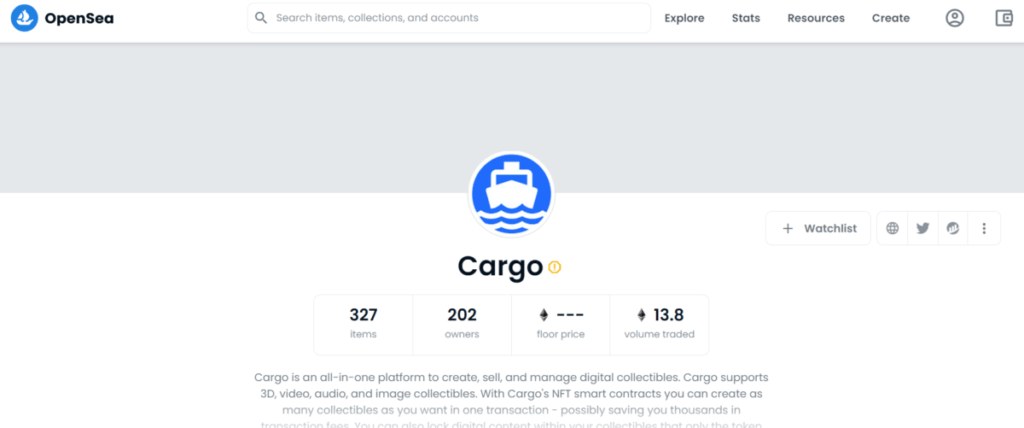 Cargo NFT