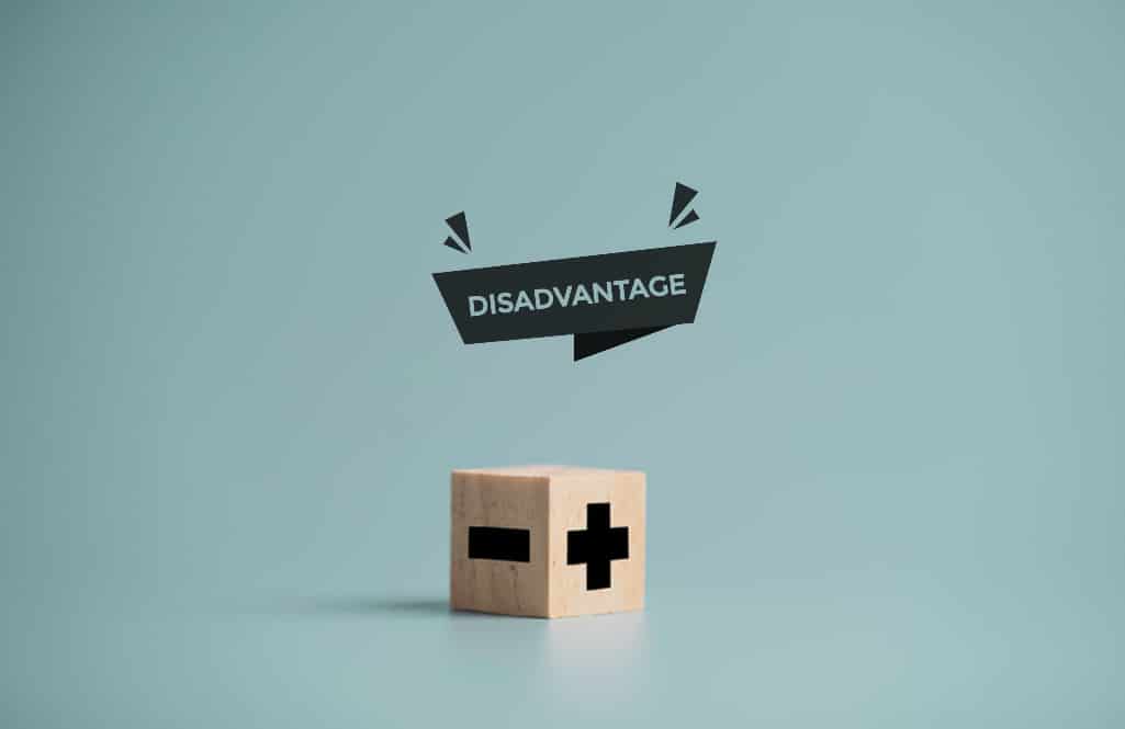 disadvantage