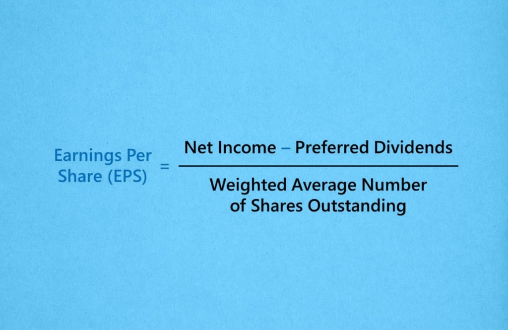 Calculating the EPS formula